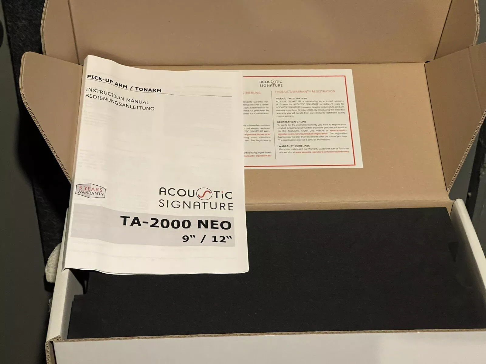 Acoustic Signature Maximus Neo, With TA-2000 Neo Tonear... 10