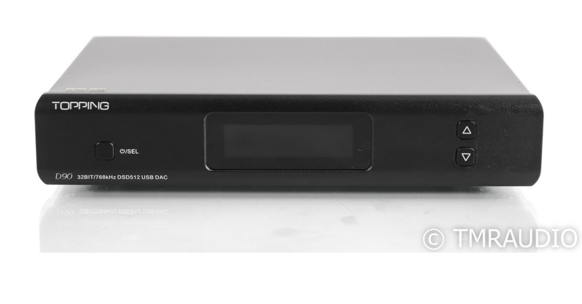 Topping D90 DAC; D90; D/A Converter; Blac... For Sale Audiogon