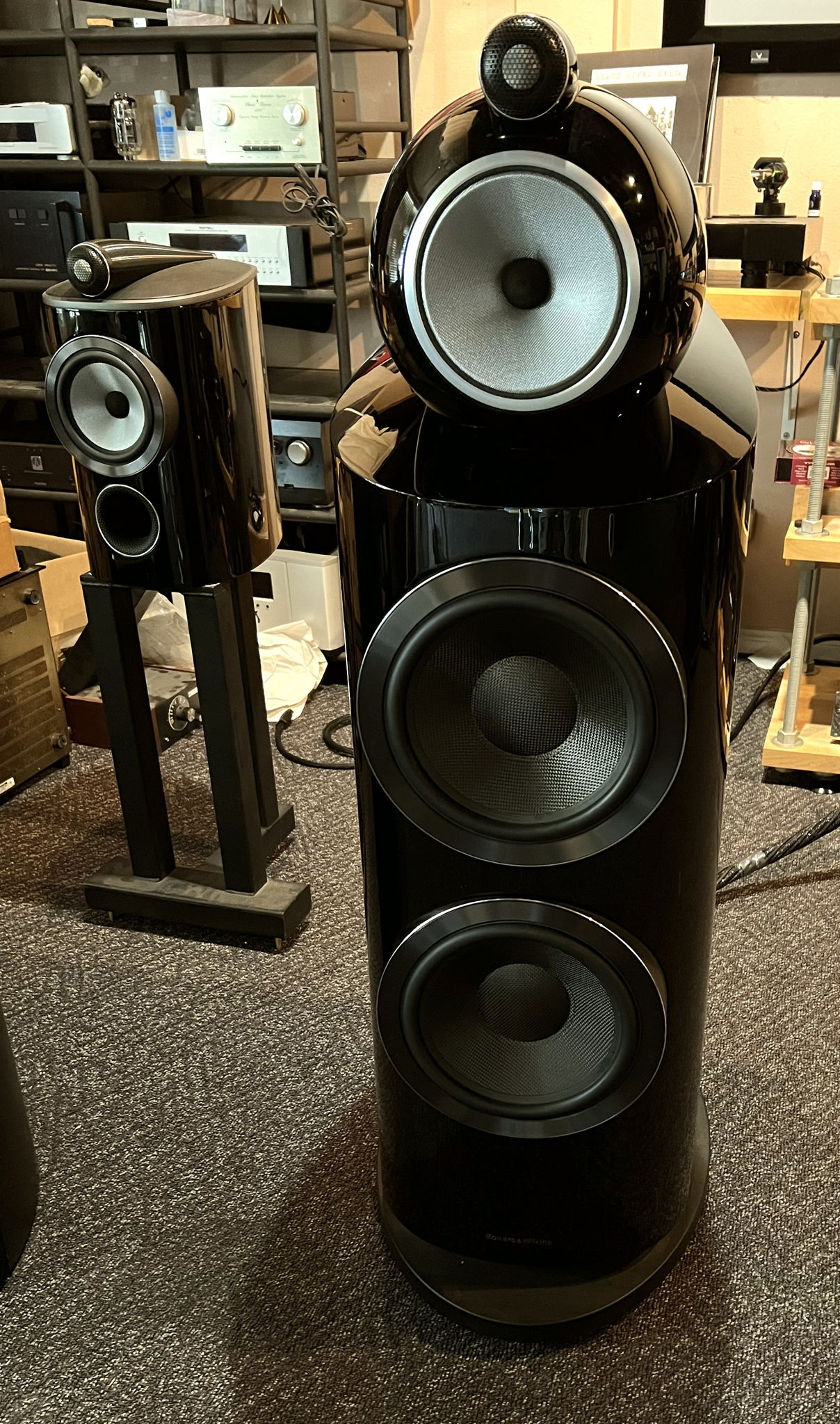 B&W (Bowers & Wilkins) 800D3 Black Piano, "as new" from... 2