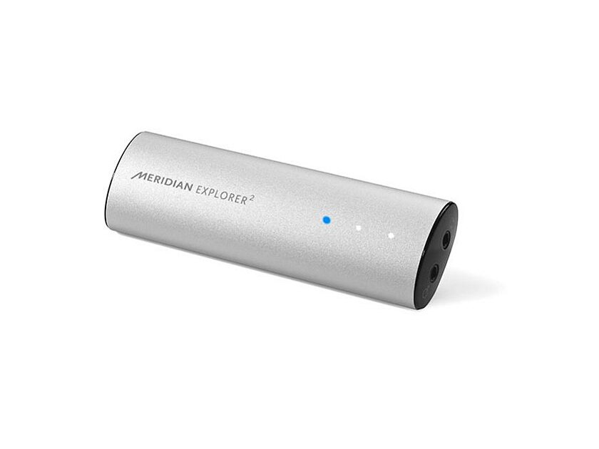 Meridian Explorer 2 Headphone Amplifier / DAC; Silver (New) (20306)