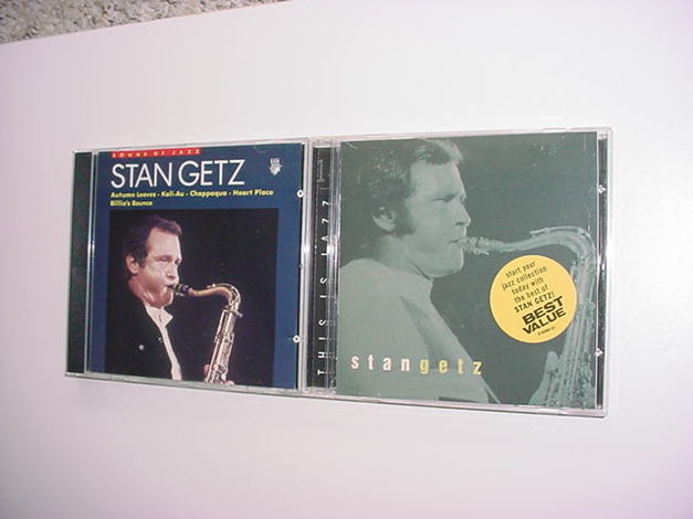 JAZZ 2 CD CD'S Stan Getz - this is jazz 14 and sound of...