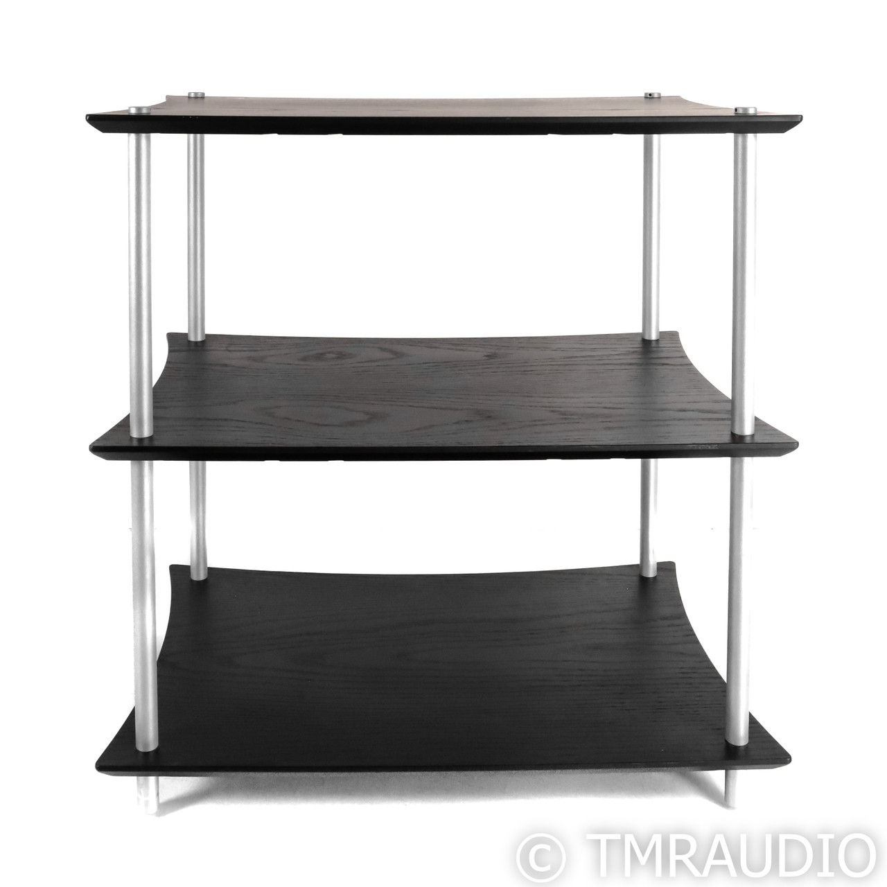 Quadraspire Q4 Evo 3 Shelf Component Rack; Black (66545) 5