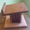 Custom Hand Made Solid Oak Speaker Stands (Free USPS Pr... 7