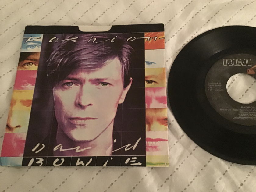 David Bowie  Fashion 45 With Picture Sleeve Vinyl NM