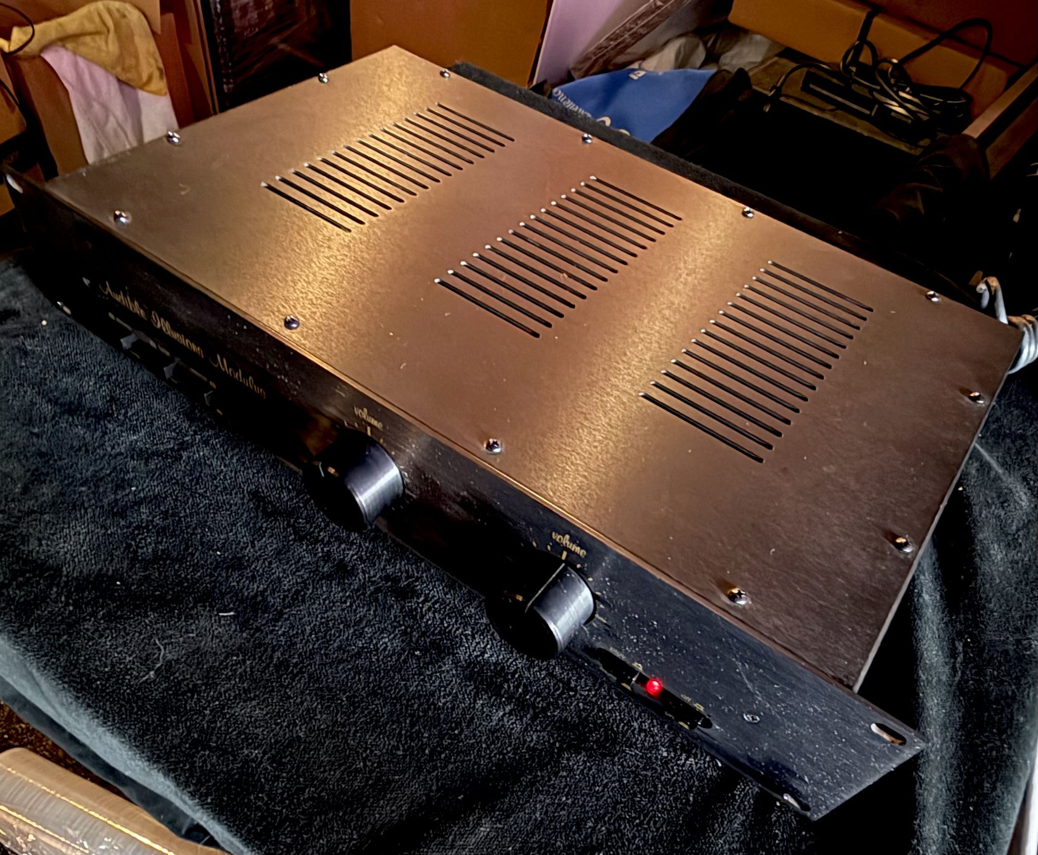 Audible Illusions Modulus, Tube Pre Black, in factory b... 4