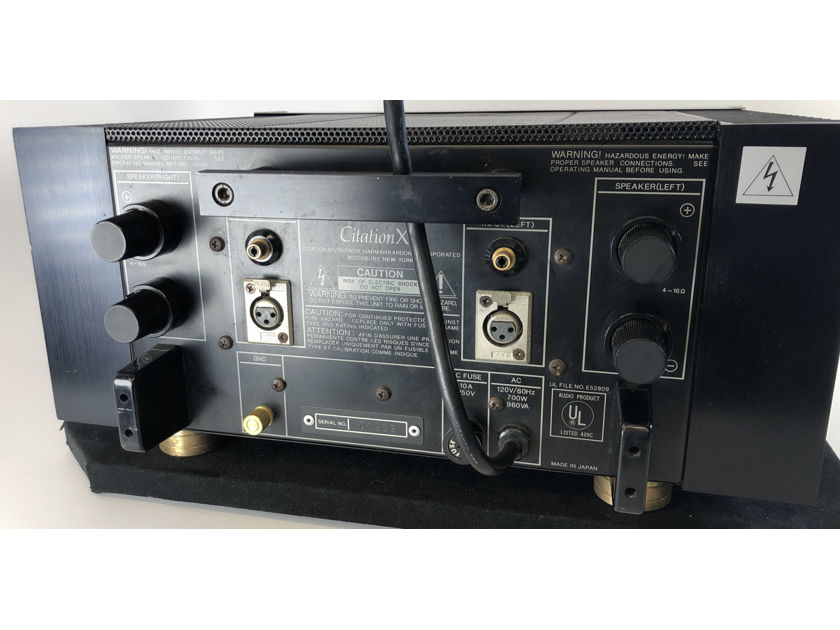 Harman Kardon Citation X-I Amplifier - Very Rare and Collectable