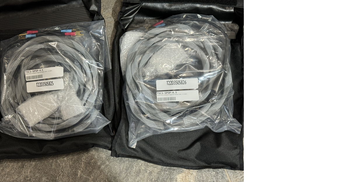 KubalaSosna Temptation Speaker Cables 4... For Sale Audiogon