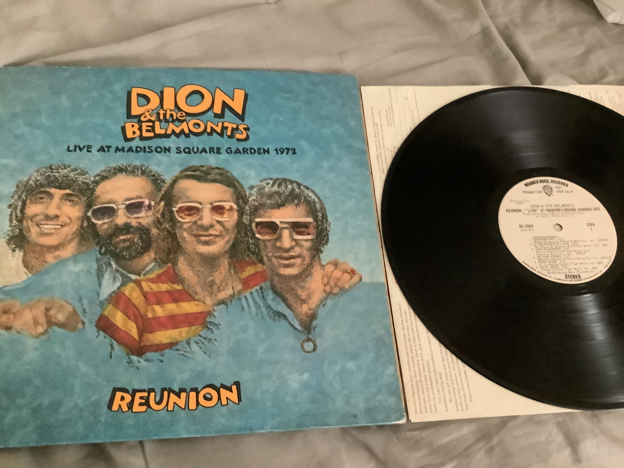 Dion & The Belmonts White Label Promo LP