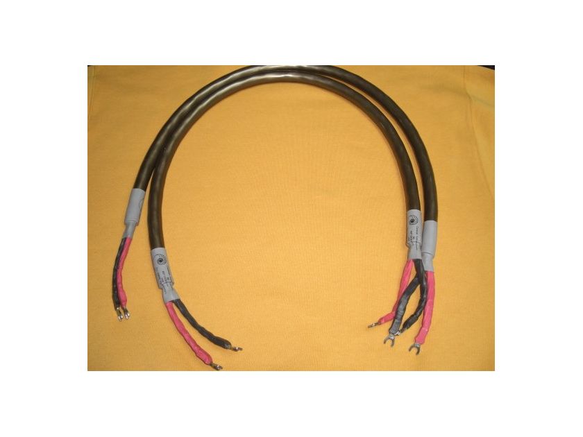 Cardas Hexlink Golden 5-C Speaker Cables *1 Meter Pair* W/Spades
