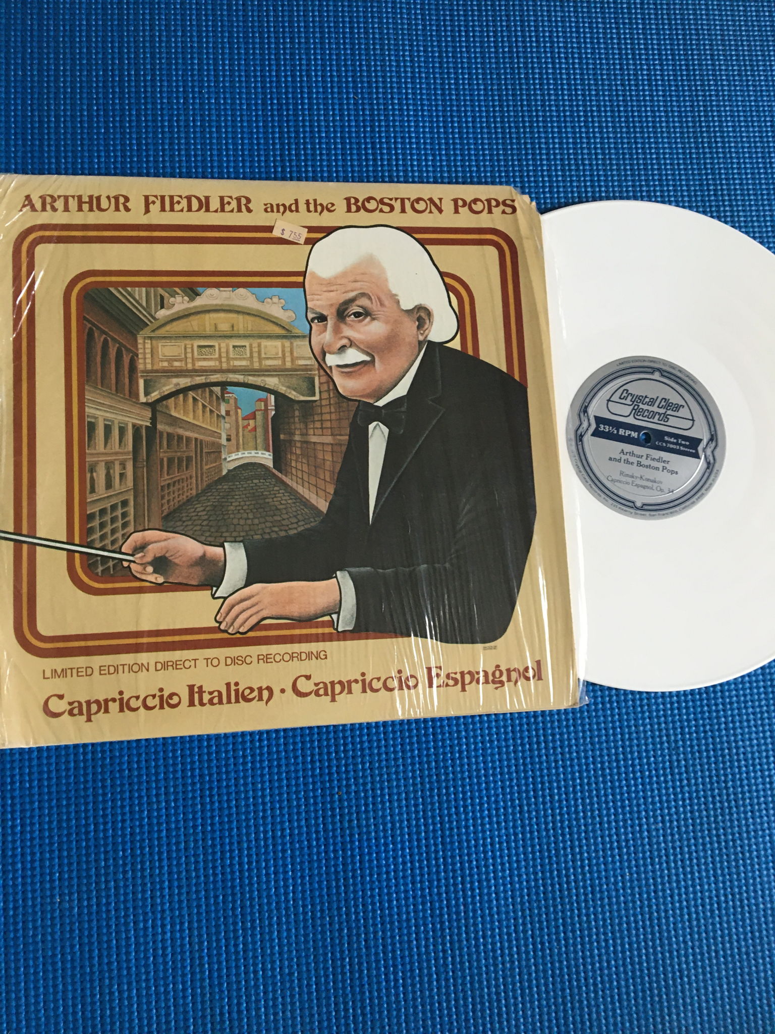 Arthur Fiedler and Boston pops direct to disc White vin...