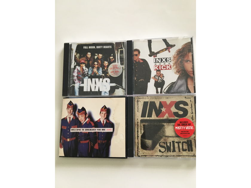 INXS Cd lot of 4 cds
