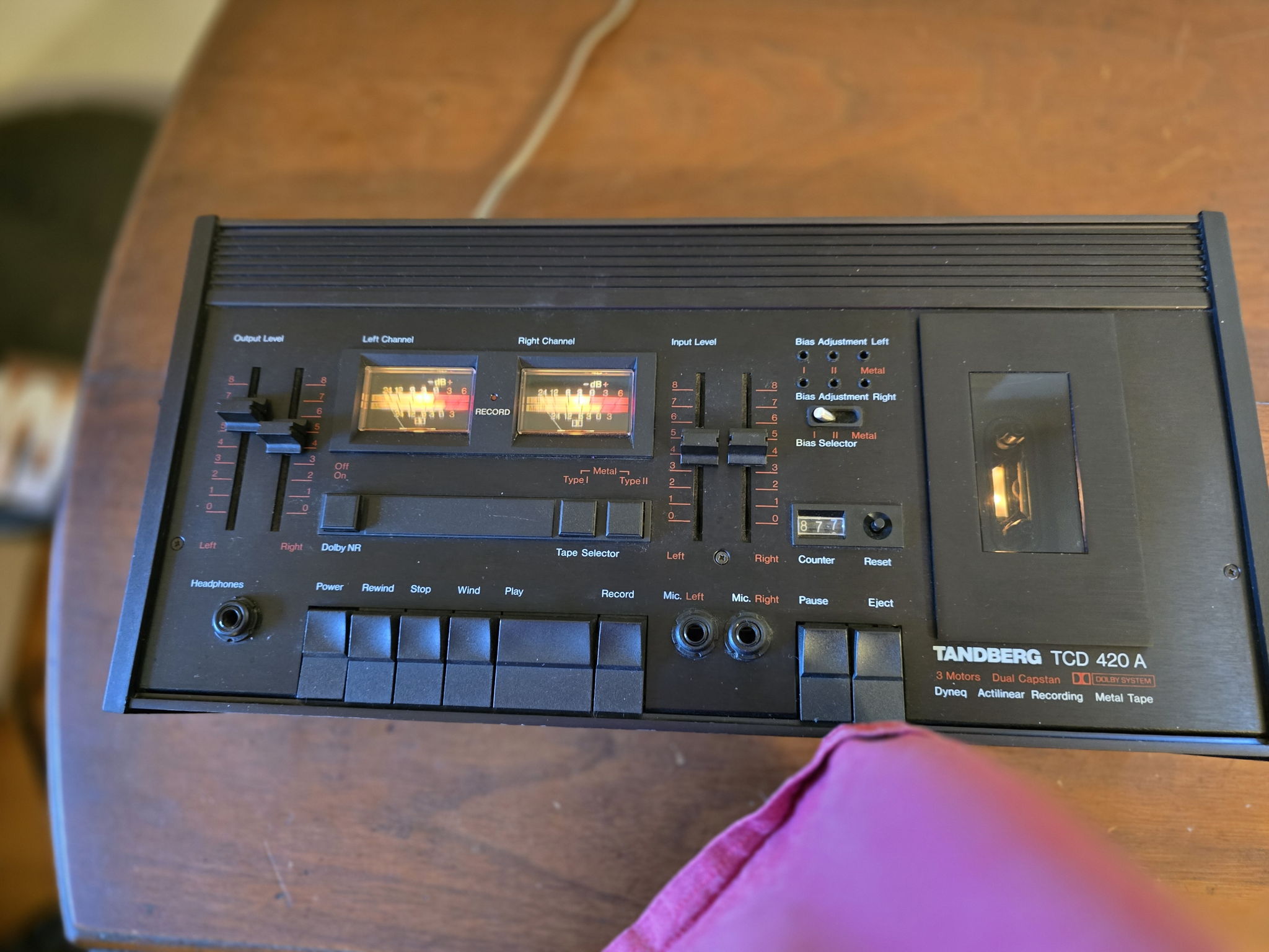 Tandberg TCD 420A  Cassette Player TCD 420A 4