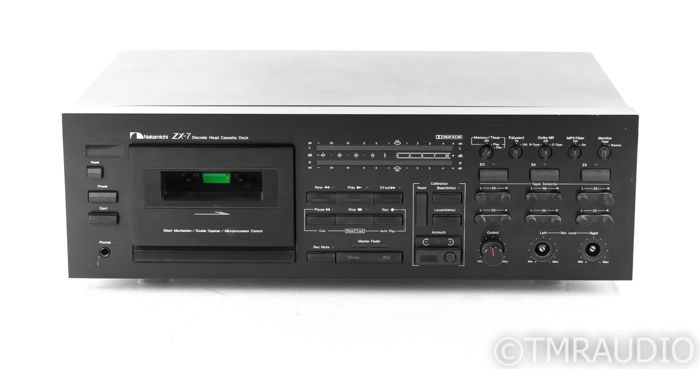 Nakamichi ZX-7 Vintage Cassette Deck; Tape Recorder; AS...