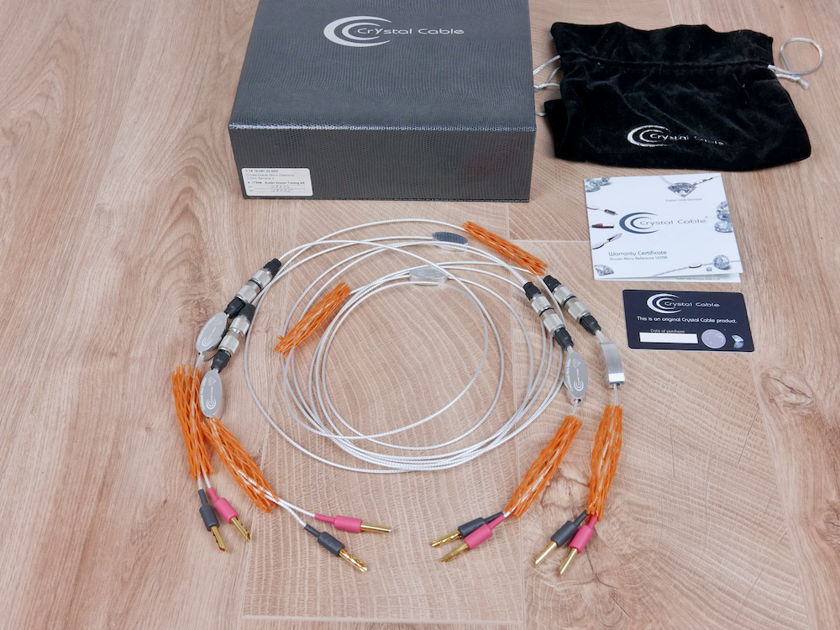 Crystal Cable Micro Diamond audio speaker For Sale Audiogon