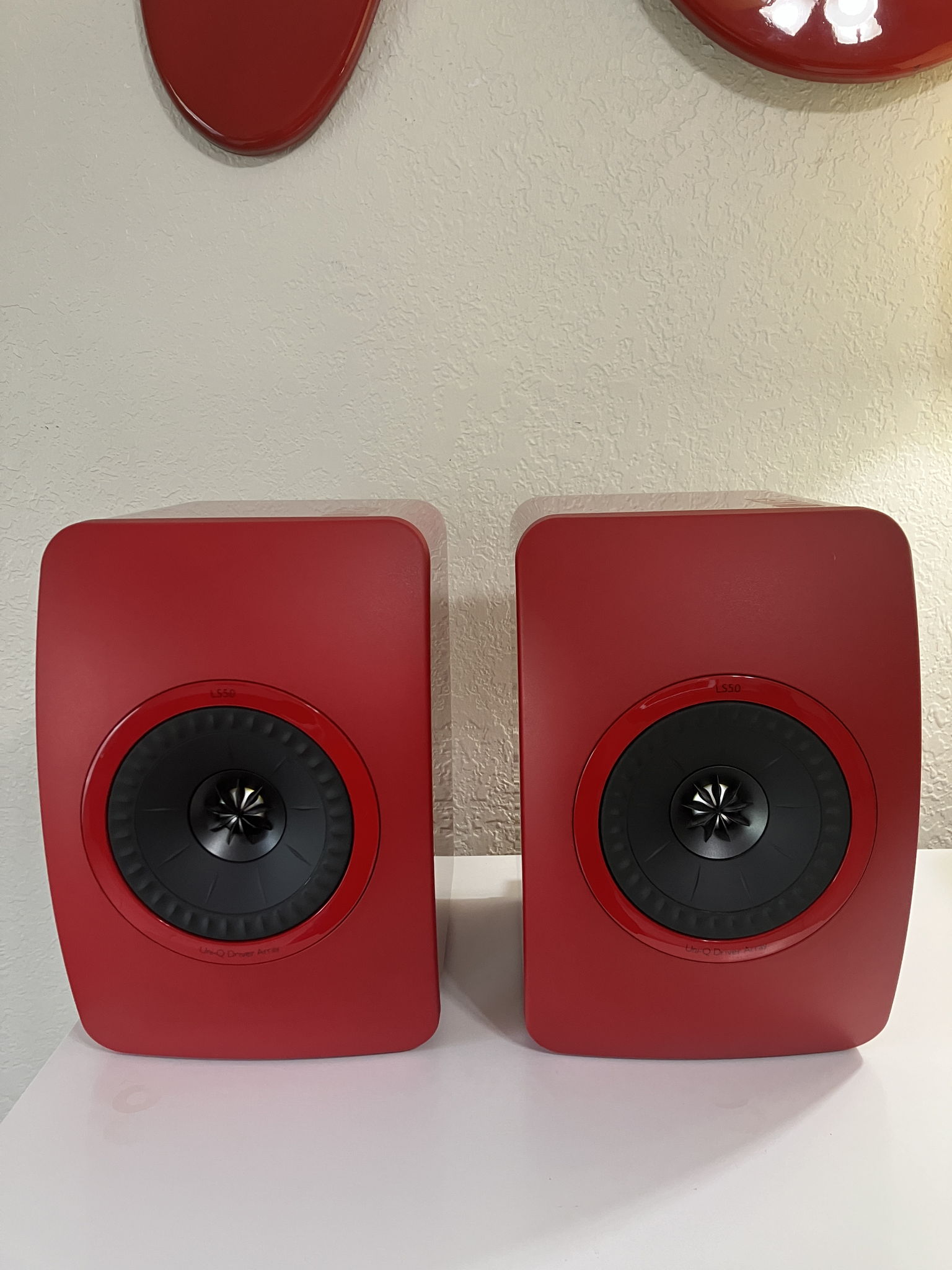 Kef ls50 hot sale racing red