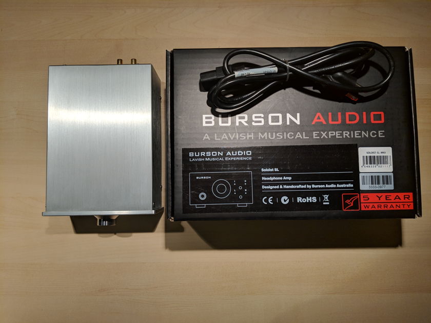 Burson Audio Soloist SL MKII Headphone Amp (Silver)