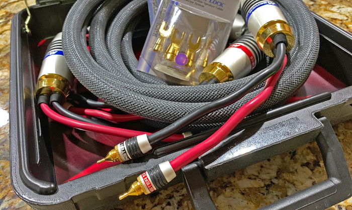 M2.2S - 8 feet set of M Series Loudspeaker Cables with ...