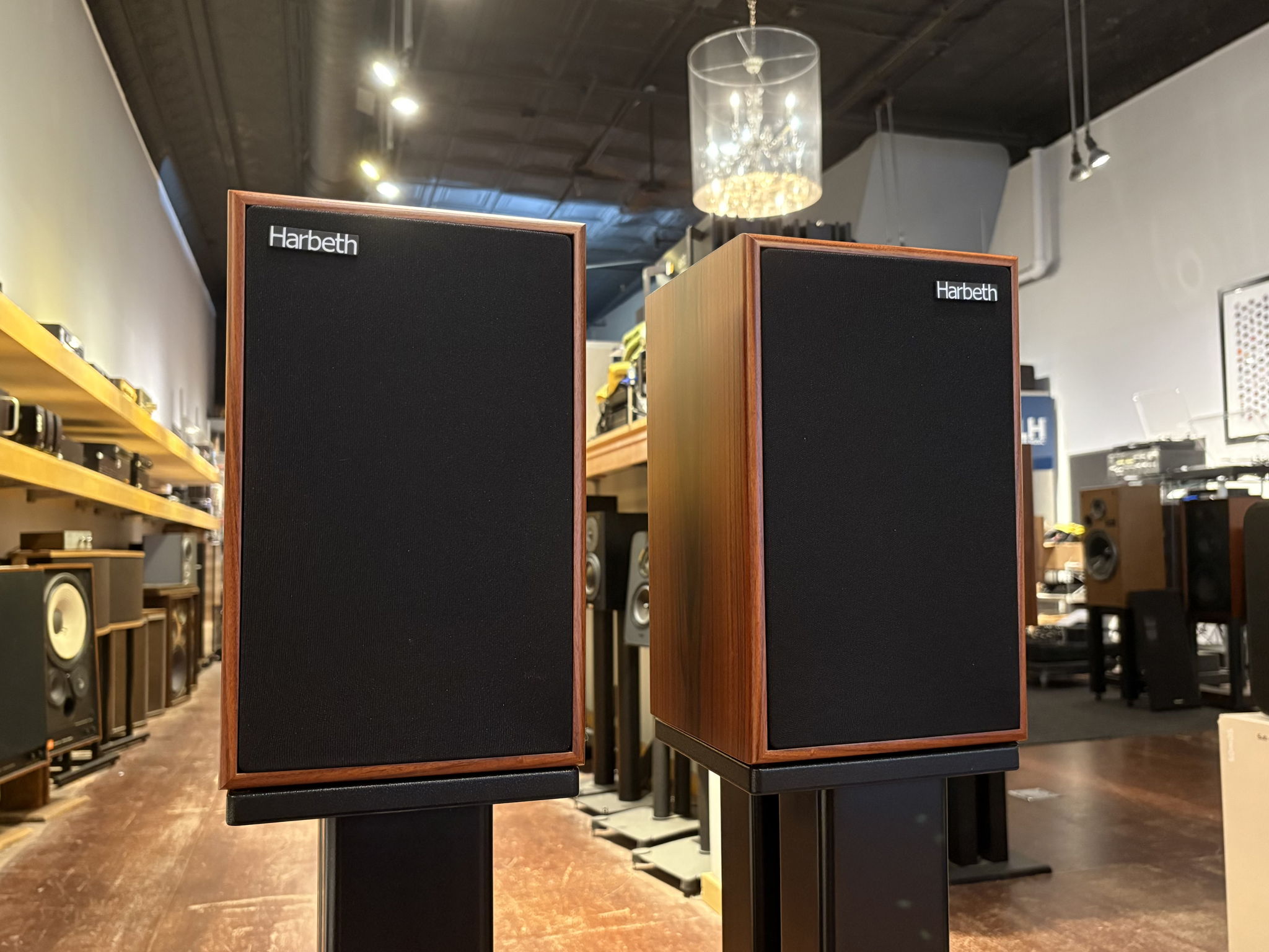 Harbeth P3ESR XD Bookshelf in Rosewood Finish Speakers ... 2