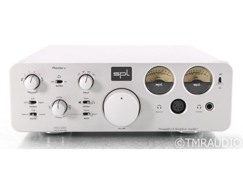 SPL Phonitor X Headphone Amplifier / Preamplifier; Silver (44900)