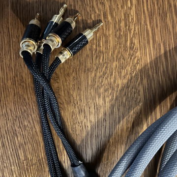 WyWires, LLC Silver Series Speaker Cables, 7 Foot Length