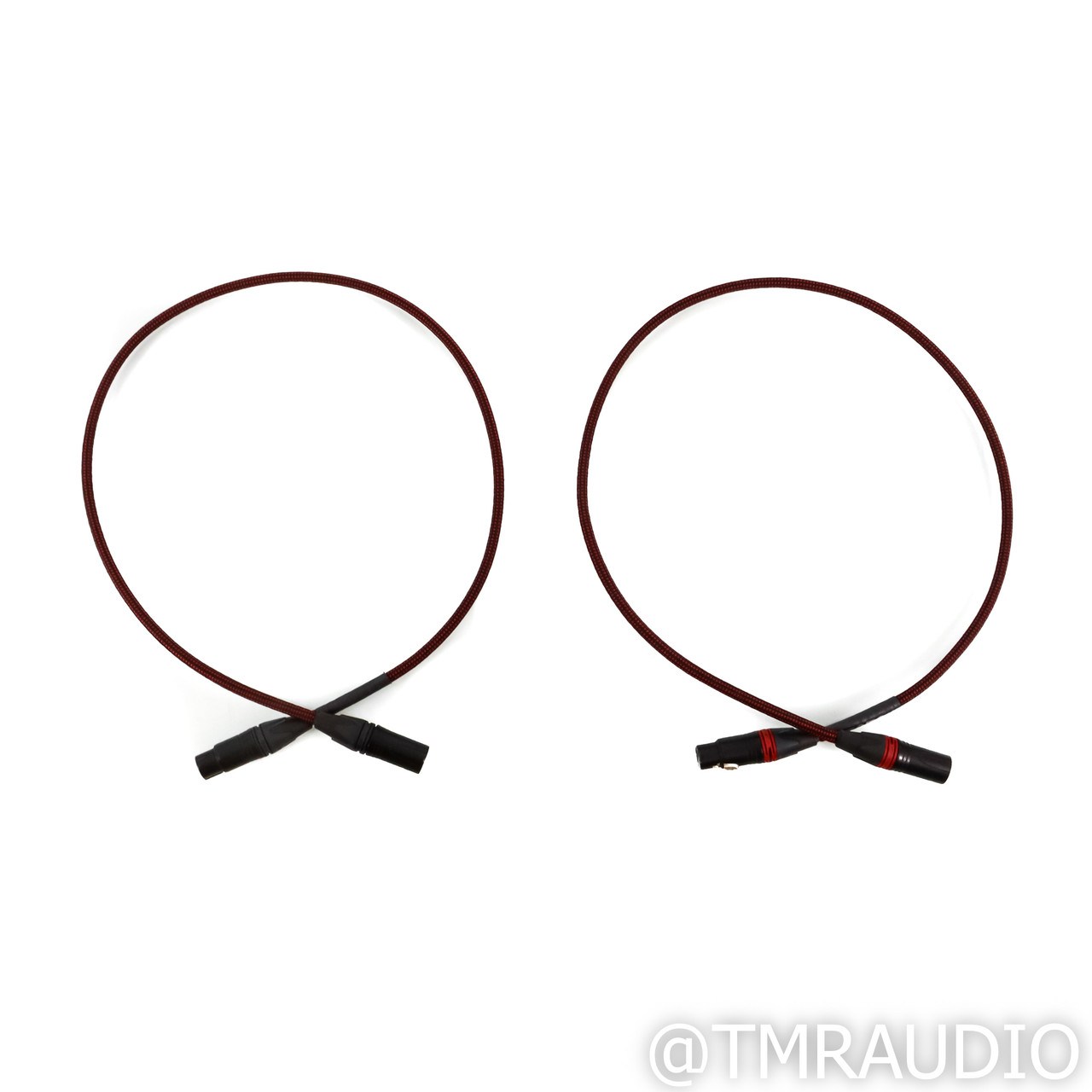 Black Cat 3202 XLR Cables; 1m Pair Balanced Interconnec... 3