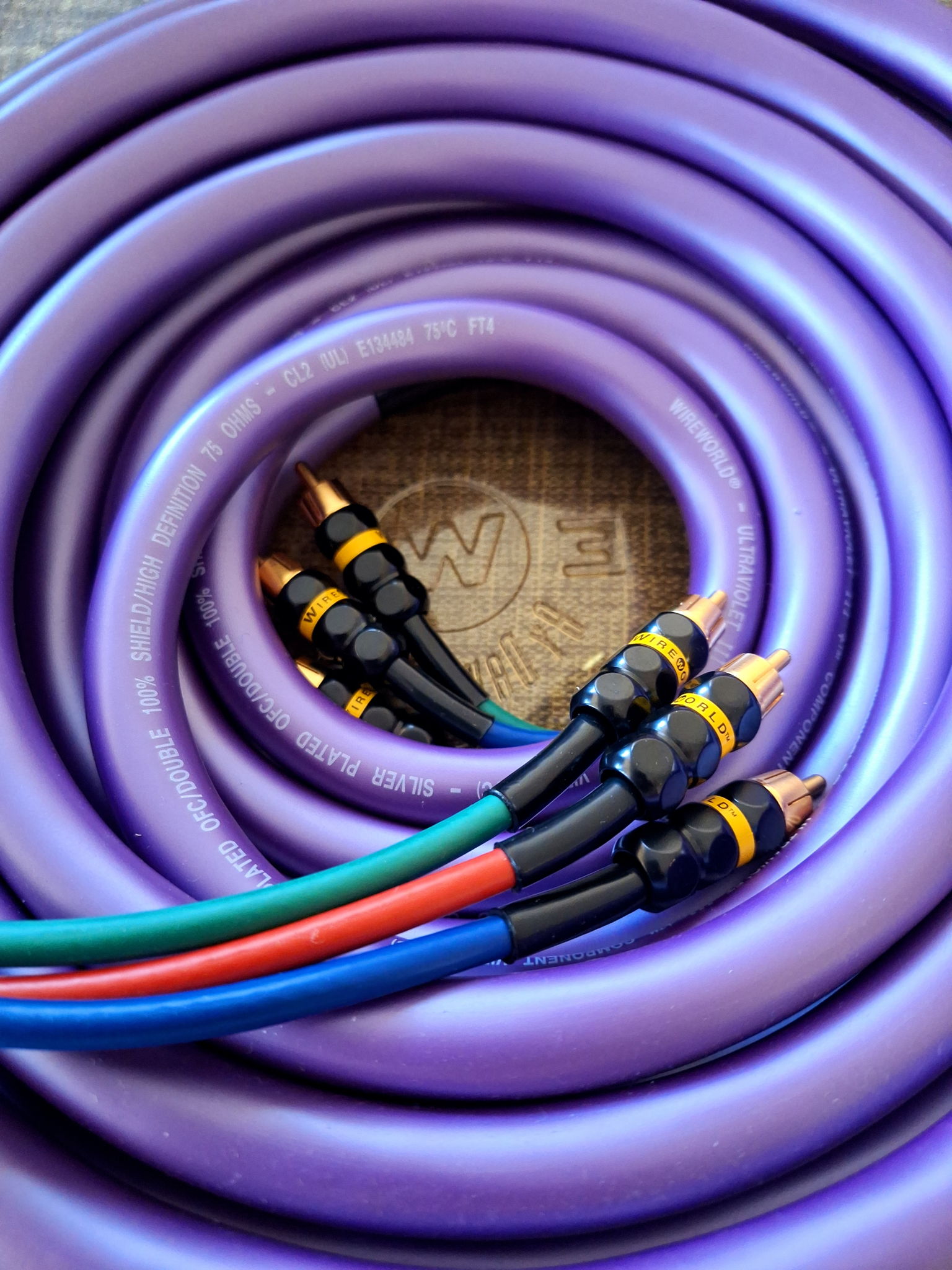 Wireworld UltraViolet III + 9 meters/30 feet COMPONENT ...