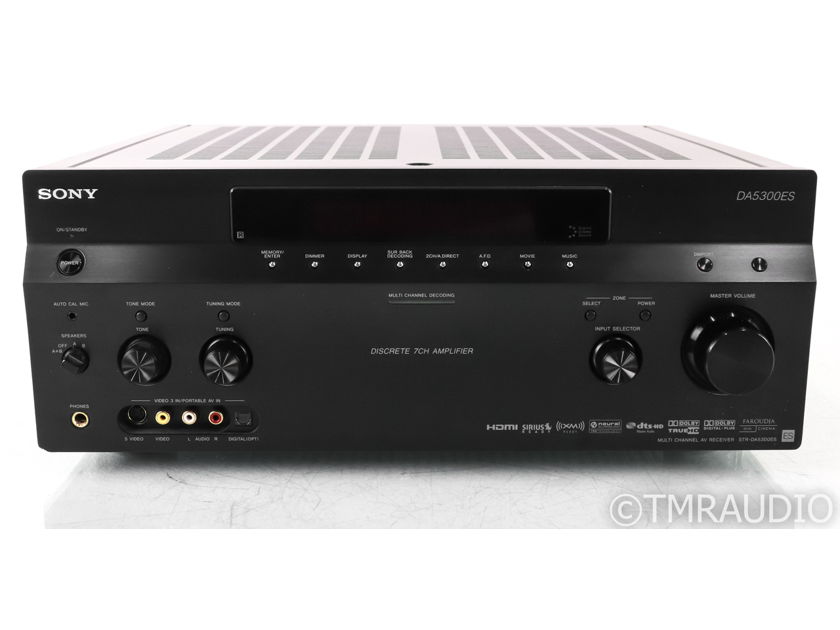 Sony DA5300ES 7.1 Channel Home Theater Receiver; STR-DA5300ES (No Remote) (35657)