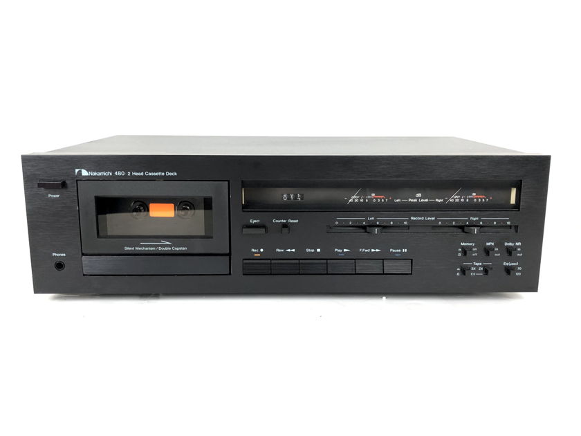 Nakamichi 480 Three 2-Head Stereo Cassette... For Sale | Audiogon