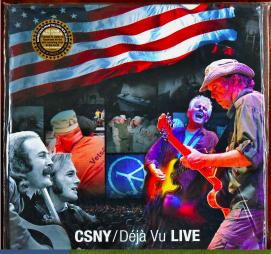 Crosby, Stills, Nash & Young Deja Vu - Live 2LP 200Gram...