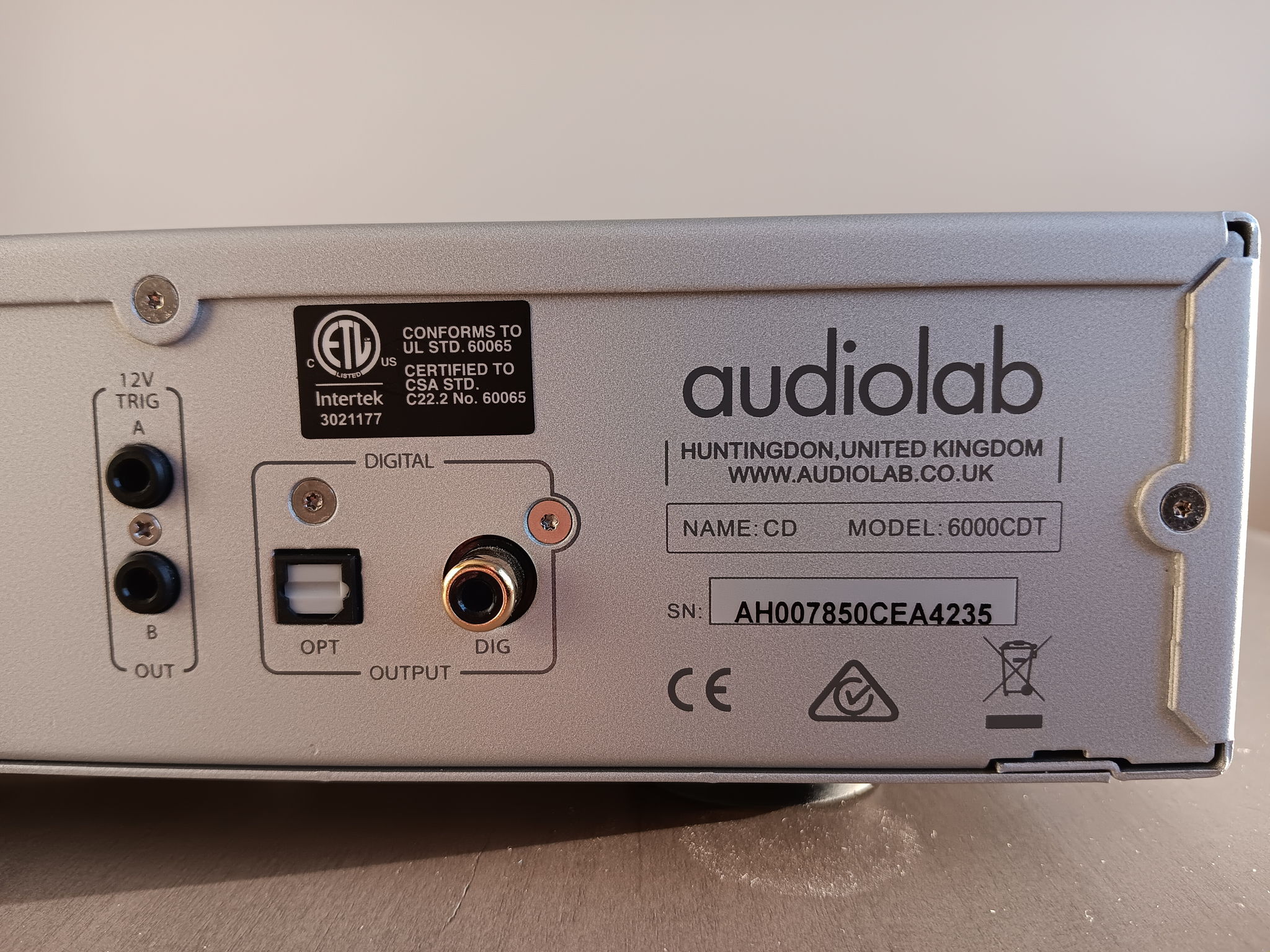 Audiolab 6000CDT 3