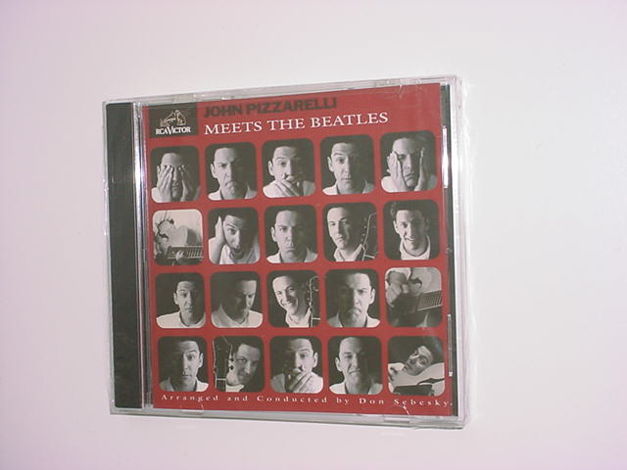 SEALED CD John Pizzarelli meets the Beatles