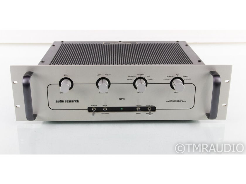 Audio Research SP9MKIII Vintage Stereo Tube Preamplifier; SP-9 Mk3; MM Phono (23560)