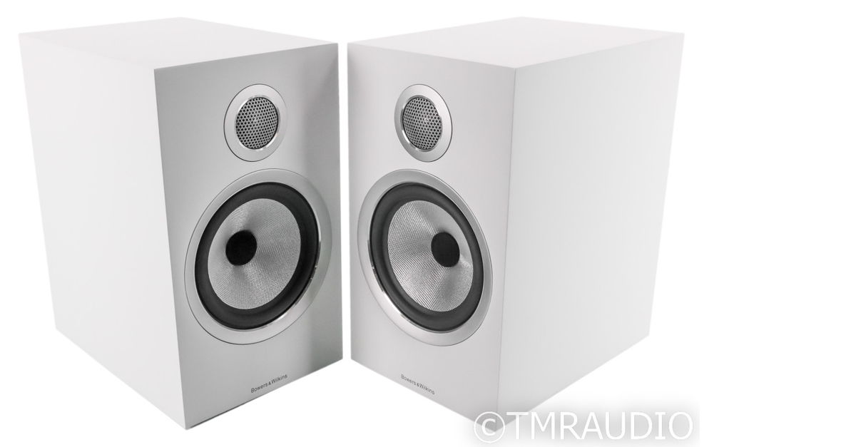 新品 Bowers & Wilkins 706 S2 サテン・ホワイト B&W B&W 706 S2 Bookshelf Speakers; S-2; Satin White Pair (Unused