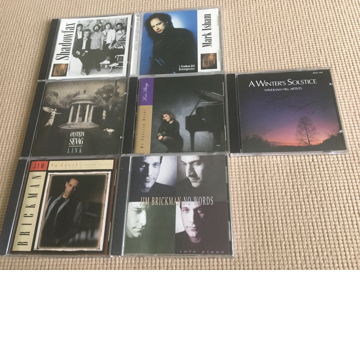 Windham hill jazz cd lot of 7 cds  Brickman Shadowfax I...