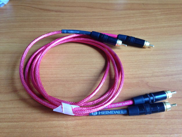 Nordost Heimdall 1 meter RCA interconnects