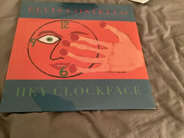 Elvis Costello Sealed Vinyl LP Hey Clockface