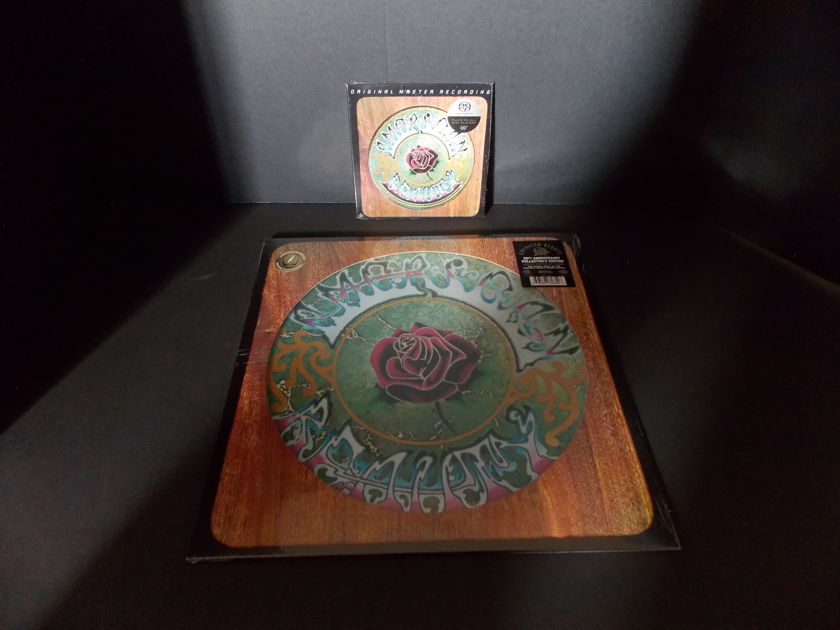 GRATEFUL DEAD AMERICAN BEAUTY PICTURE DISC & MFSL SACD SEALED