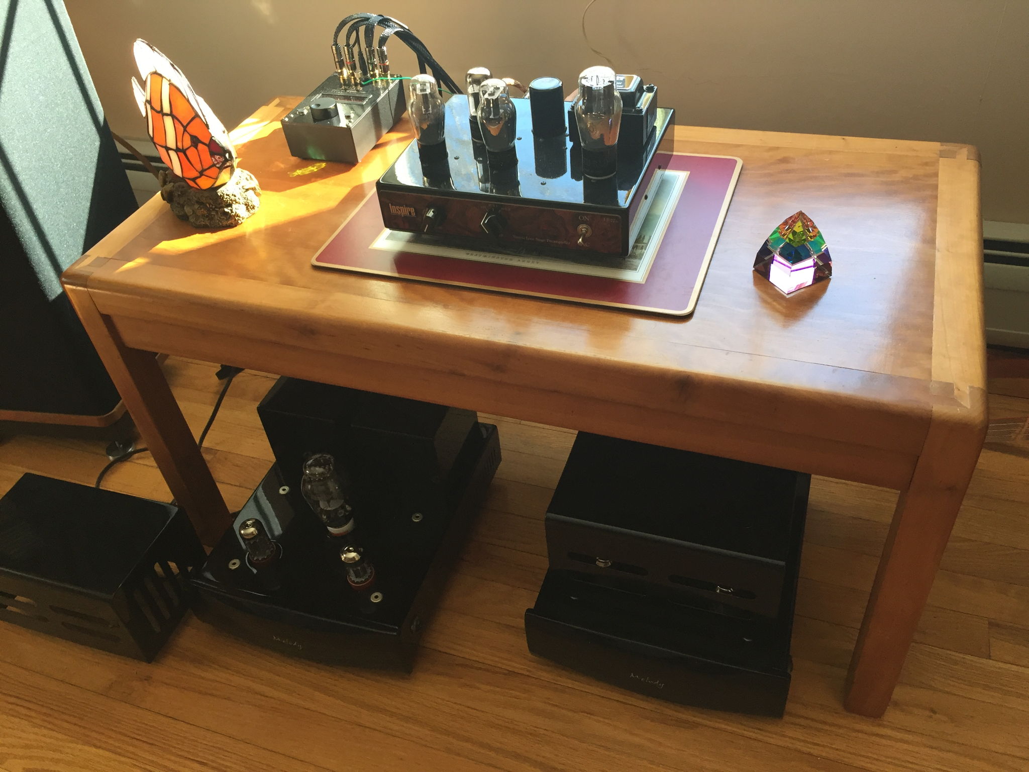 some tube heaven with Vandersteen 1bs, at the right volumes