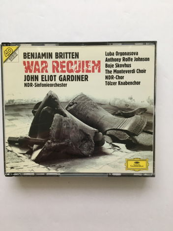 Benjamin Britten John Eliot Gardiner War Requiem Cd set...