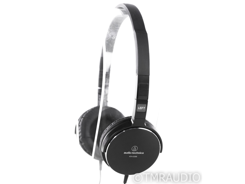Audio Technica ATH-ES55 Closed Back On-Ear Headphones; ATHES55 (20547)