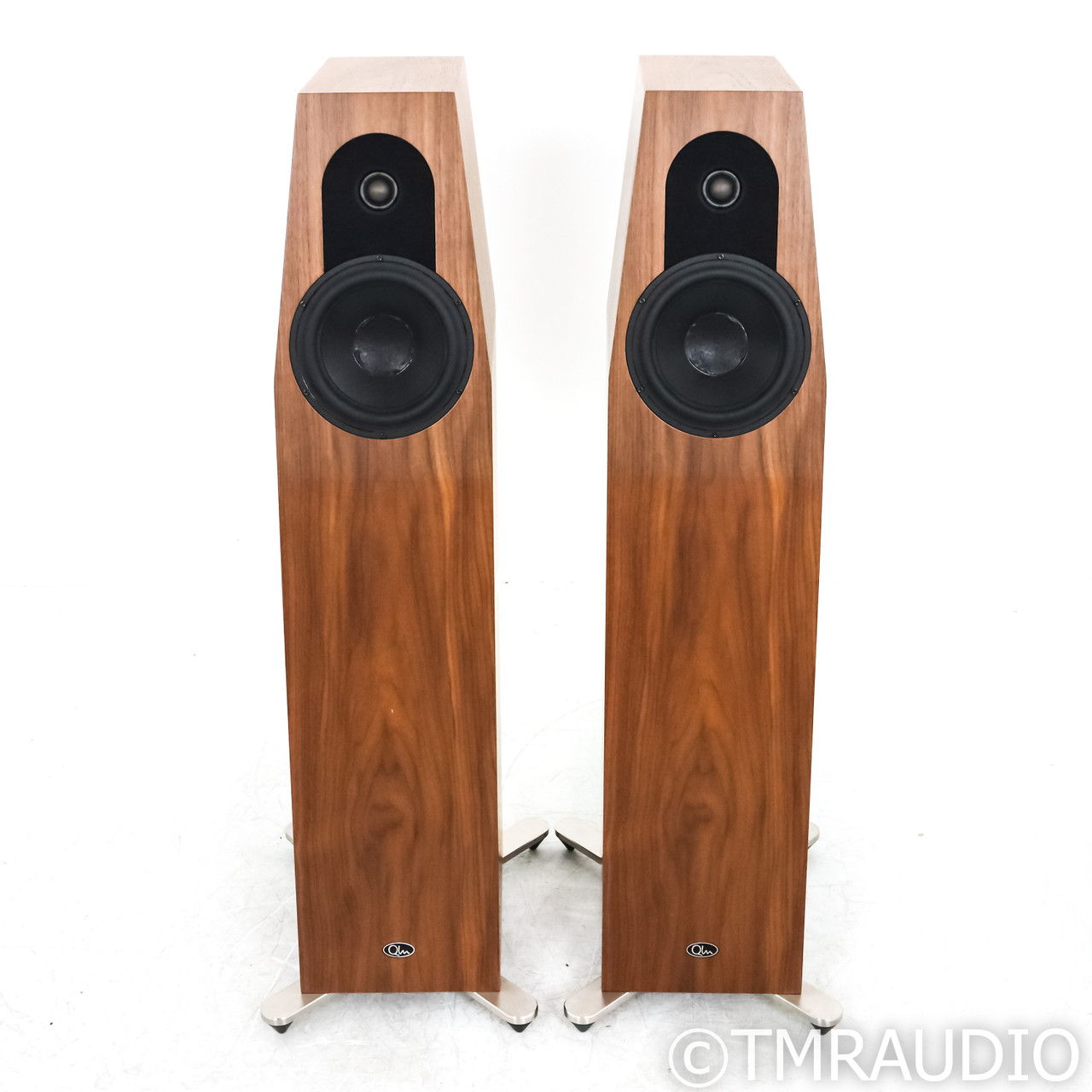 Qln Prestige Three Floorstanding Speakers; Walnut Pair ... 3