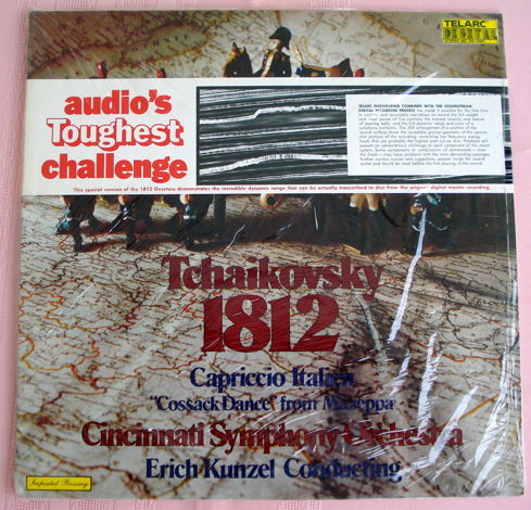 TCHAIKOVSKY KUNZEL 1812 Overture !SEALED! TELARC AUDIOP...