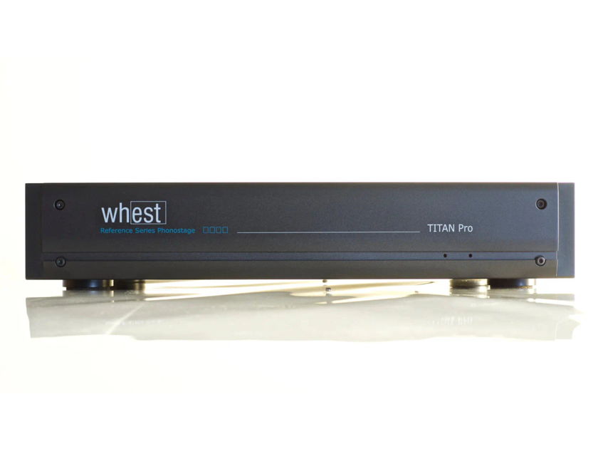 Whest Audio Titan Pro MM / MC Phono Preamplifier; Black (Closeout) (50064)