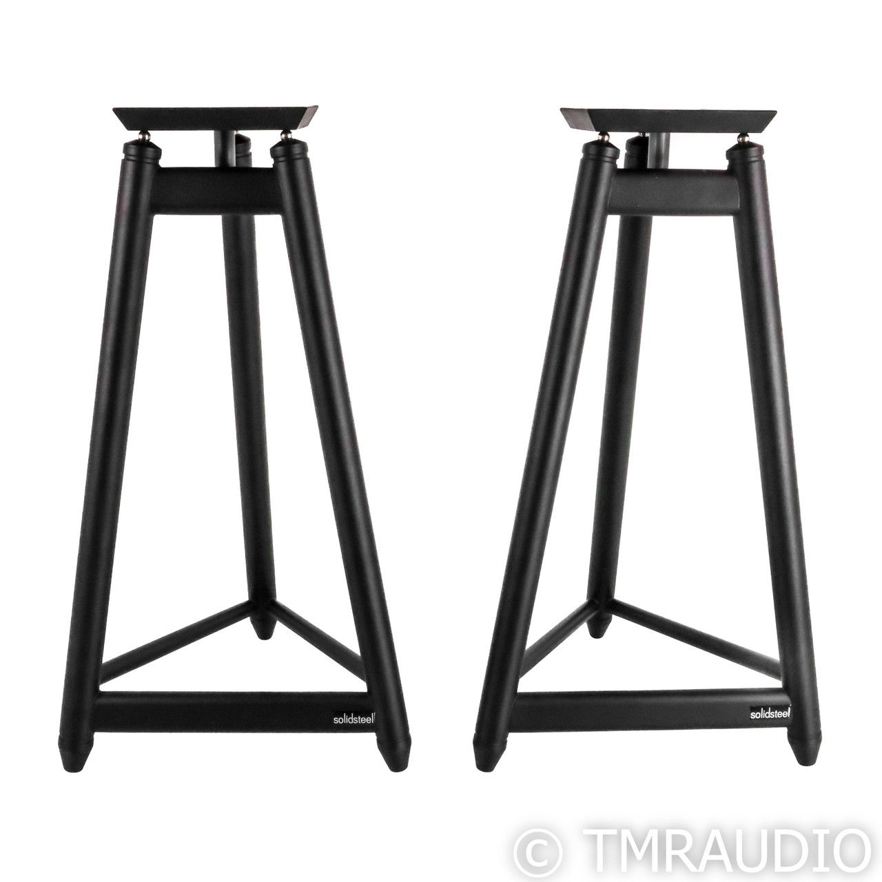 Solid Steel SS-6 Speaker Stands; Black Pair (66471)