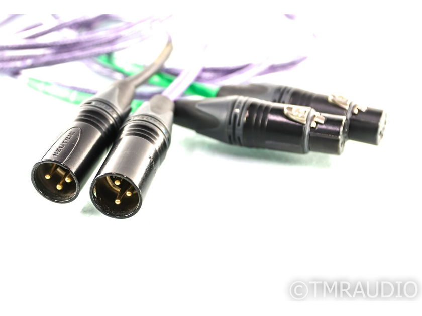 Nordost Leif Purple Flare XLR Cables; 1.2m Pair Balanced Interconnects (27871)