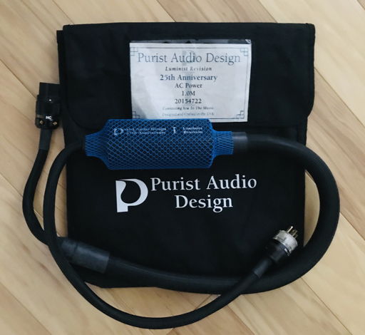 Purist Audio Design 25th Anniversary Luminist Power Cab...