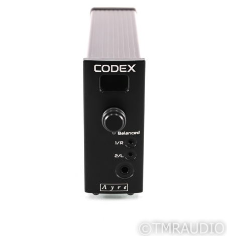 Ayre Codex DAC / Headphone Amplifier; USB; D/A Converte...