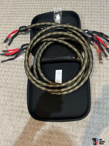 Wireworld Gold eclipse 7 speaker cables 2.5 meter bi-wi...