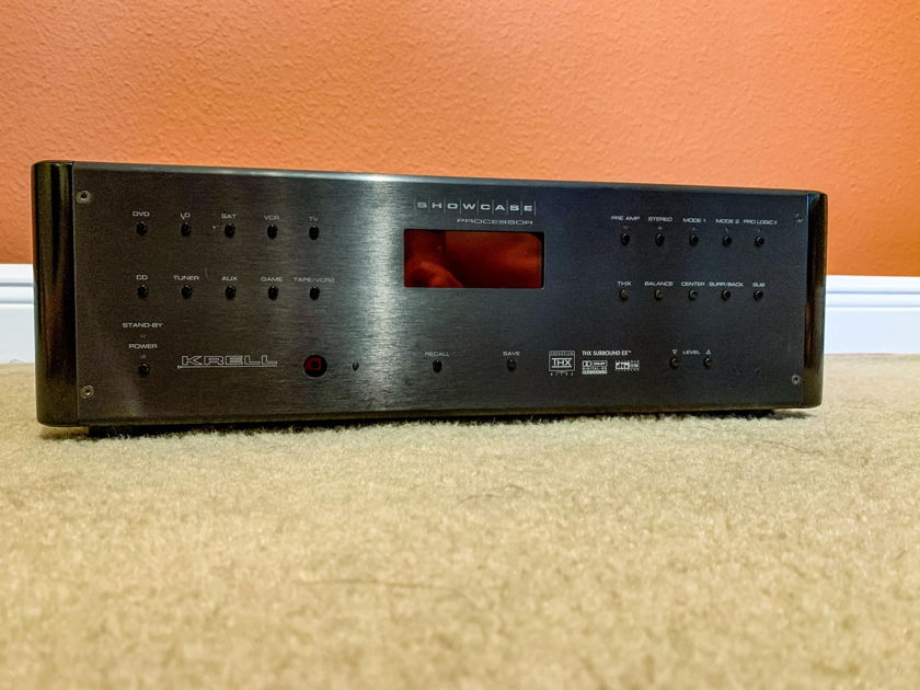 Krell Showcase 7 - 7.1 channel Processor THX Ultra Certified, DTS-ES 6.1/ DTS Neo:6/ DD/ DPLII/ THX-EX with REMOTE & Enhancements ***PRICE LOWERED ***