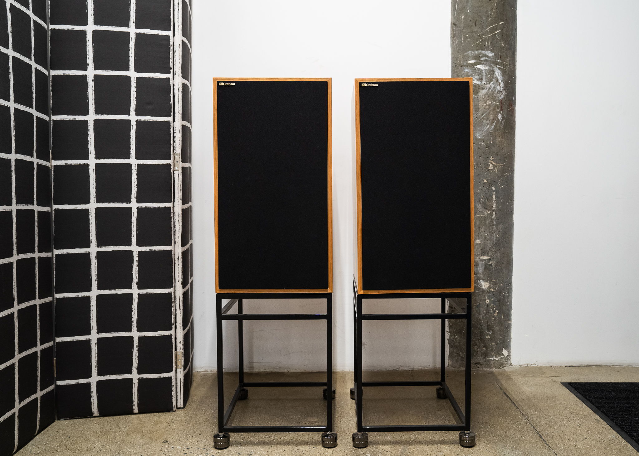 Graham Audio LS5/5 Loudspeaker Monitors w/ Stands - Cherry 5